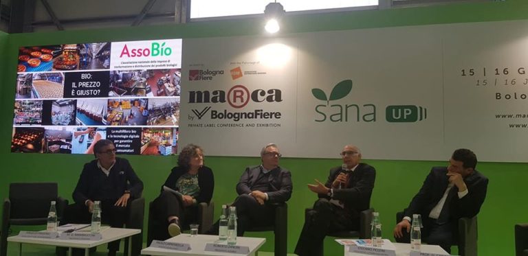 Marca 2020 – SanaUp – BIO: il prezzo è giusto? La multifiliera bio e la tecnologia per garantire il mercato e i consumatori